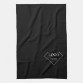 Niedliches, modernes Personalisiertes Hochzeitsges Geschirrtuch (Vertikal)