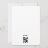 Niedliches, modernes Regenbogen vereint Kindergebu Einladung (Rückseite)