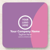 Niedliches, modernes und benutzerfreundliches Mark Getränkeuntersetzer (Vorderseite)