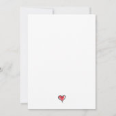 Niedliches, modernes und witziges Minimalistisches (Rückseite)