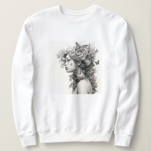 Niedliches modernes ungewöhnliches Geschenk für ih Sweatshirt (Design vorne)
