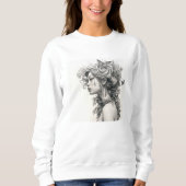 Niedliches modernes ungewöhnliches Geschenk für ih Sweatshirt (Vorderseite)