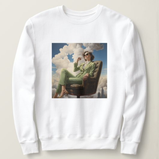 Niedliches modernes ungewöhnliches Geschenk für ih Sweatshirt (Design vorne)