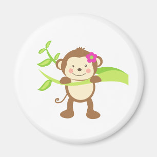 Niedliches Monkey.png Magnet