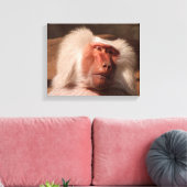 Niedliches Monkey Poster Leinwanddruck (Insitu (Wohnzimmer))