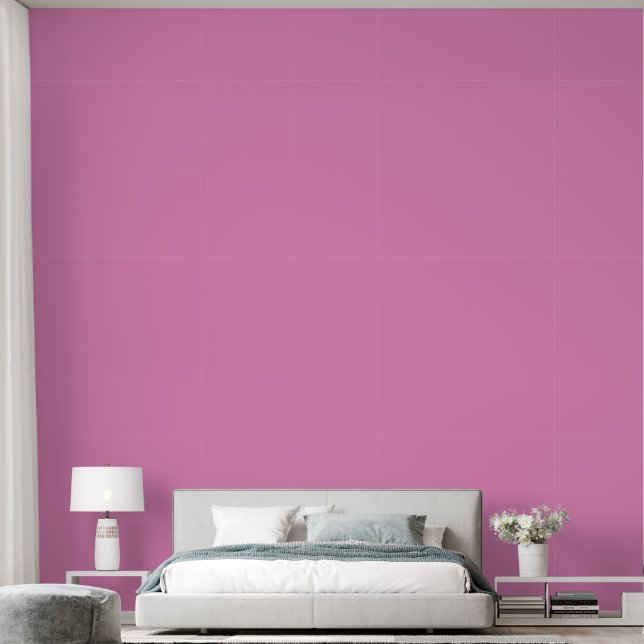 Niedliches monochromes Bubblegum Pink - Benutzerde Tapete (Schlafzimmer)