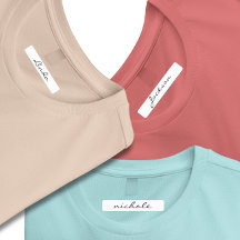 Niedliches Monogramm Kid Name Kleidung Kids-Labels