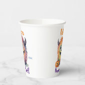 Niedliches Monster-Bash-Halloween-Party Pappbecher (Links)