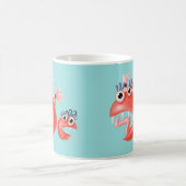 Niedliches Monster Crazy Funny Funny Kids Kaffeetasse (Mittel)