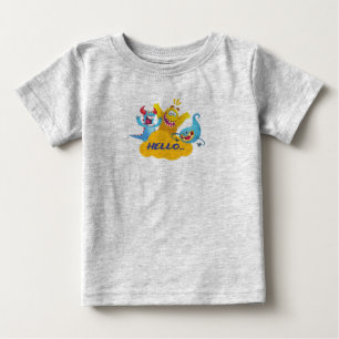 niedliches Monster hallo Baby T-shirt