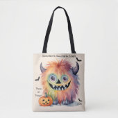 Niedliches Monster Halloween Candy Tasche (Vorderseite)