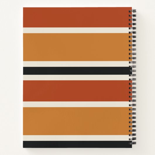 Niedliches Monster "Meine spukhaften Pläne" Quirky Notizblock (Rückseite)