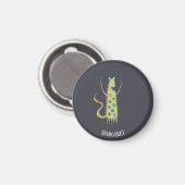 Niedliches Monster Personalisiert Magnet (Vorderseite/Rückseite)