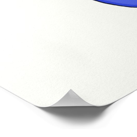 Niedliches Monster Poster (Ecke)