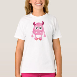 Niedliches Monster, rosa Monster, Witziges Monster T-Shirt