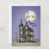 Niedliches Monster Spooktacular Halloween-Party Einladung (Rückseite)