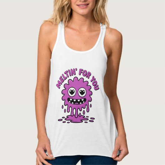Niedliches Monster Tank Top (Vorderseite)