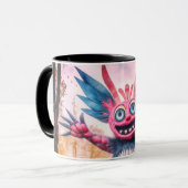 Niedliches Monster Tasse (Vorderseite Links)