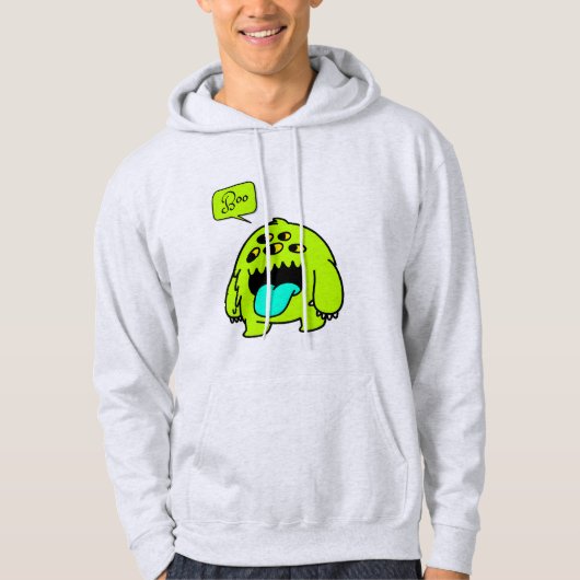 niedliches Monsterbob Hoodie (Vorderseite)