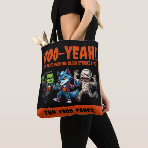 Niedliches Monsterrific Fright Day Halloween-Party Tasche