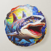 Niedliches Mosaik Dinosaurier Kissen Kissen Set. (Rückseite)