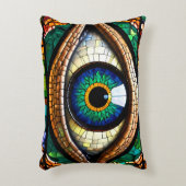 Niedliches Mosaikglas-Design Dekokissen (Vorderseite(Vertikal))