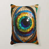 Niedliches Mosaikglas-Design Dekokissen (Vorderseite(Vertikal))