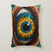 Niedliches Mosaikglas-Design Dekokissen (Vorderseite(Vertikal))