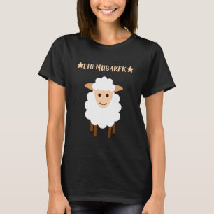 Niedliches moslemisches Glück Ende 2022 Eid Al Adh T-Shirt