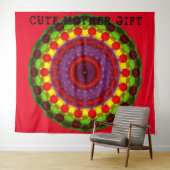 NIEDLICHES MOTHER GIFT_IMG_ROSE_GREEN_RMDESIGNFLO5 WANDTEPPICH (Beispiel (Horizontal))