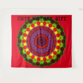 NIEDLICHES MOTHER GIFT_IMG_ROSE_GREEN_RMDESIGNFLO5 WANDTEPPICH (Vorderseite (Horizontal))