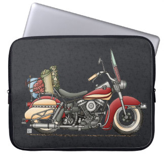 Niedliches Motorrad Laptopschutzhülle