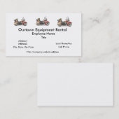 Niedliches Motorrad Visitenkarte (Vorne/Hinten)