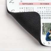 Niedliches Multi Foto 2021 Calendar Family Foto Mousepad (Ecke)