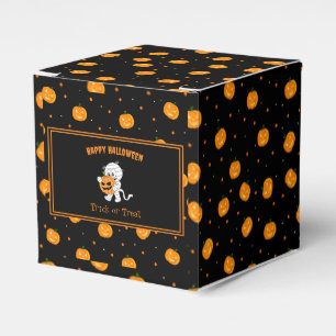 Niedliches Mummy mit Jack-o''-Lantern-Muster Hallo Geschenkschachtel