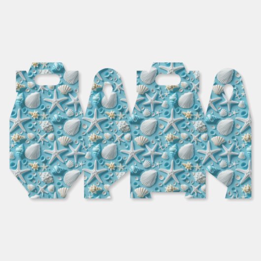 Niedliches Muschelgeflecht Party Geschenkschachtel (Ungeklappt)