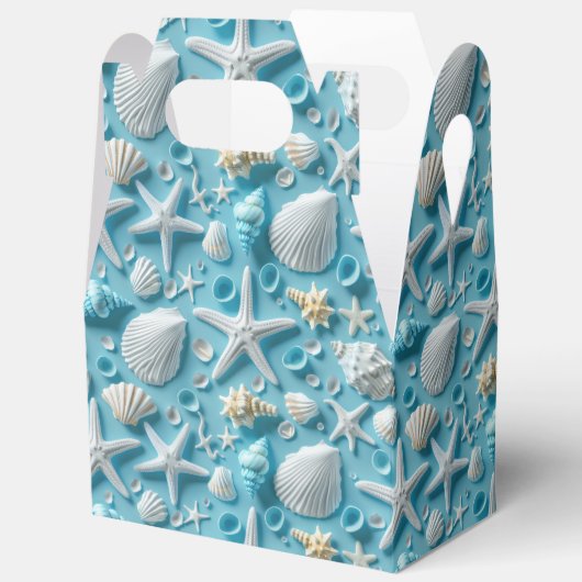 Niedliches Muschelgeflecht Party Geschenkschachtel (Offen)