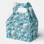 Niedliches Muschelgeflecht Party Geschenkschachtel (Rückseite)