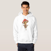 Niedliches Mushroom Hooded Sweatshirt (Vorne ganz)