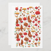 Niedliches Mushroom-Muster (Vorne/Hinten)