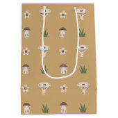 Niedliches Mushroom Muster Geschenktasche Mittlere Geschenktüte (Rückseite)