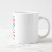 Niedliches Mushroom-Muster Jumbo-Tasse (Rechts)
