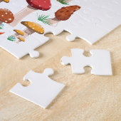 Niedliches Mushroom-Muster Puzzle (Seite)
