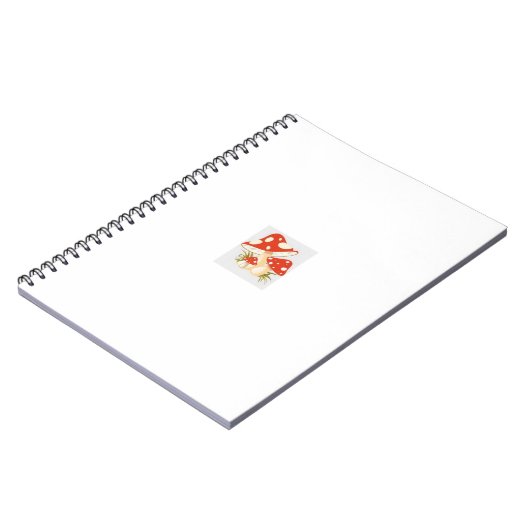 Niedliches Mushroom-Notebook Notizblock (Linke Seite)