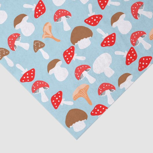 Niedliches Mushroom-Papierpapier Seidenpapier (Ausschnitt)