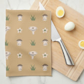 Niedliches Mushroom Pattern Küchentuch (Viertel Falte)