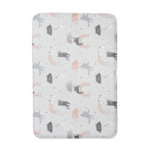 Niedliches Muster Badematte (Vorderseite Vertikal)