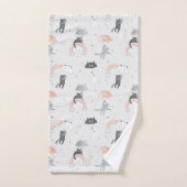 Niedliches Muster Badhandtuch Set (Handtuch)