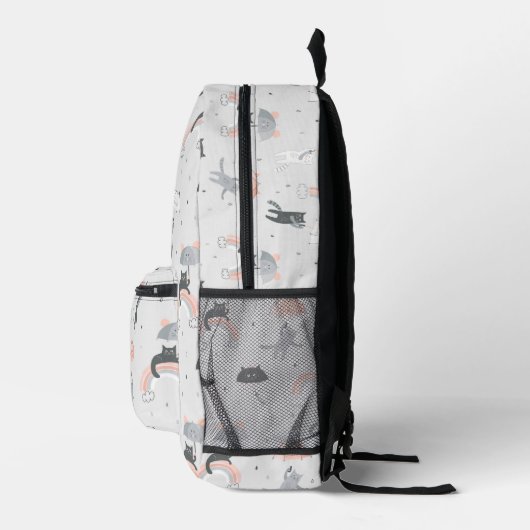Niedliches Muster Bedruckter Rucksack (Rechts)