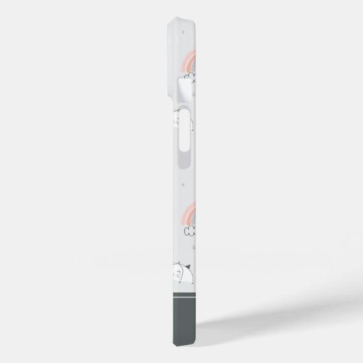 Niedliches Muster Case-Mate iPhone Hülle (Rückseite / Links)